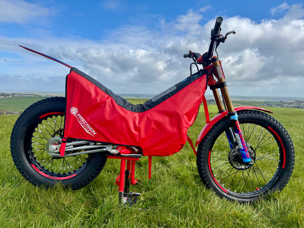 Precision Fit Trials Bike Travel & Event Cover - Red/Black